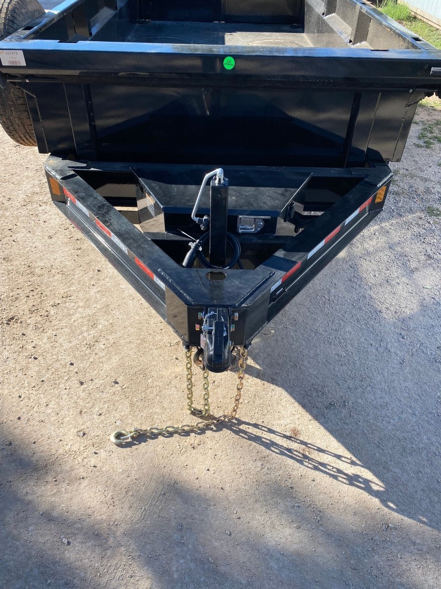 Delco Dump 72"x12' Tandem Axle Dump Trailer ARMY GREEN - 0822 - J4 Trailer