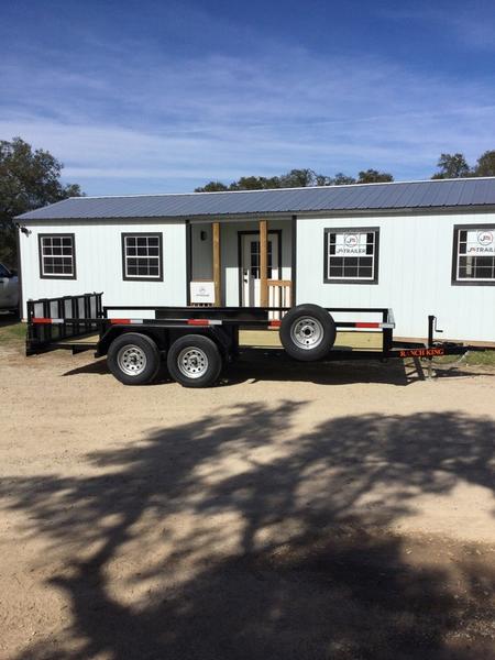 Ranch King 6'10"x16' Tandem Axle Bifold GATE 7K - 3805 - J4 Trailer