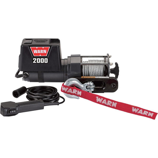 Warn Winch 2000 DC 12V ELECTRIC WINCH - 2000 - J4 Trailer